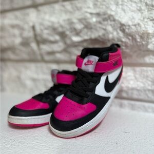 Nike Kids' Pink and Black Sneakers Little Kid size 9.5